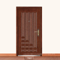 Tof Kerala House Porte principale Conception en acier Portes de sécurité en bois Swing Graphic Design Office Building Villa Extérieur Appartement 1 an